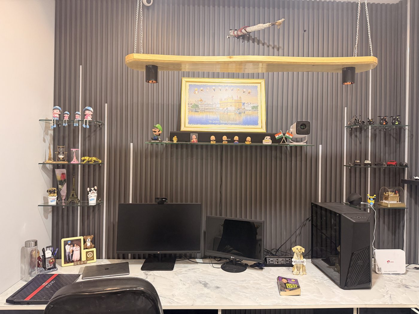 Editing workstation at Mehar Motion Pictures